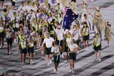 Tokyo Olympics opening ceremony Australian team