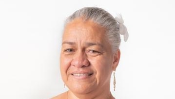 Patricia Goa, elected member of New Caledonia's congress and a pro-independence activist.