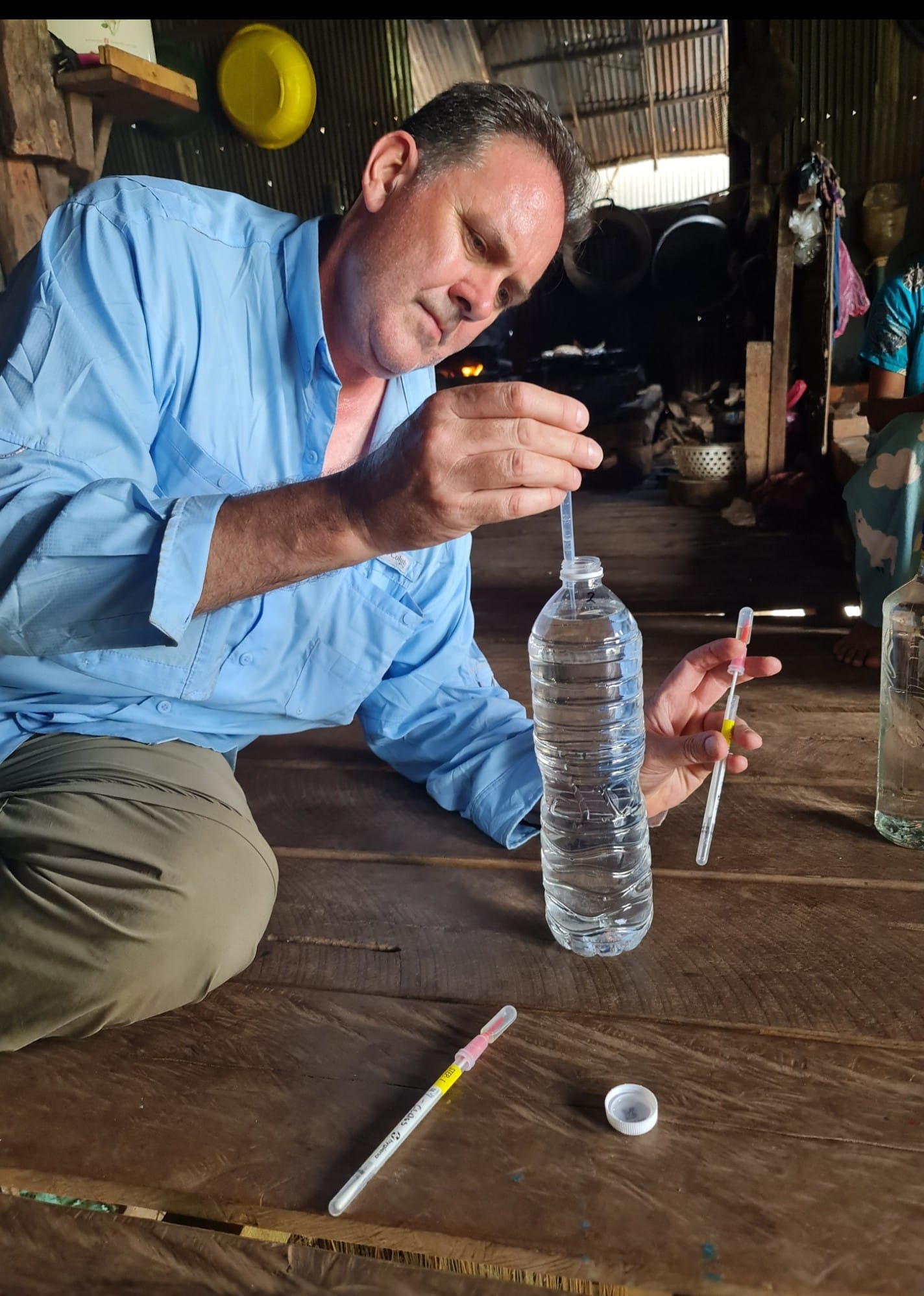 Australian scientist's UV purification sticker helps Cambodian villages ...