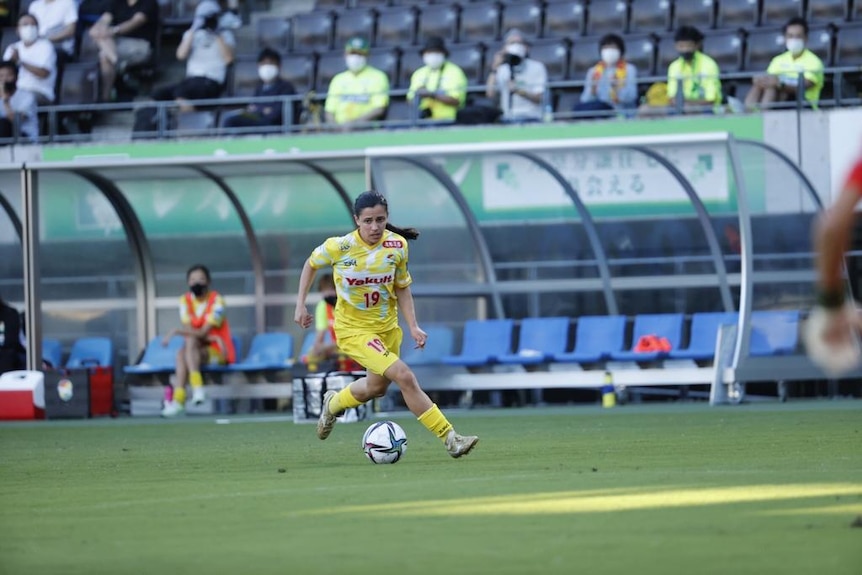 Australian Alex Chidiac playing for JEF United Chiba in Japan.