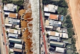 Before and after images show storm damage in Collaroy, Sydney