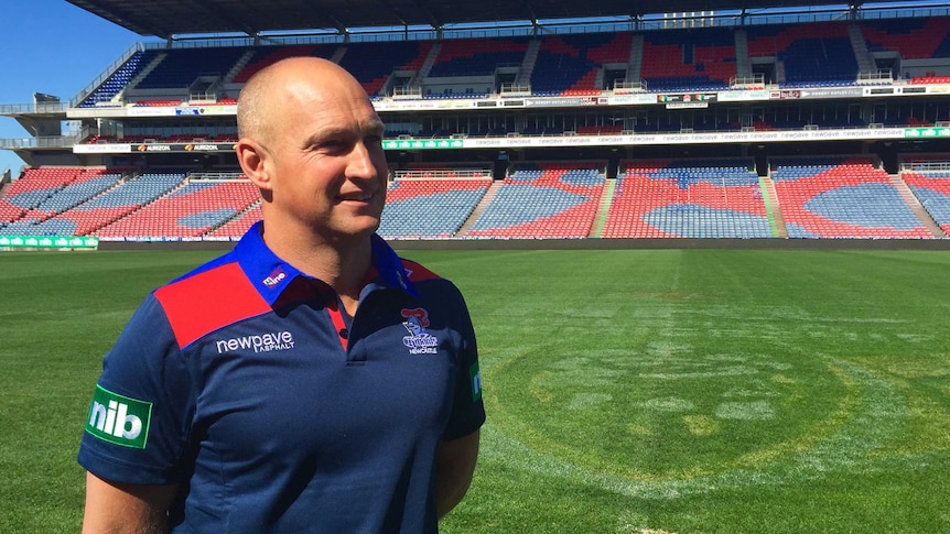 Nathan Brown, the new coach of the Newcastle Knights.