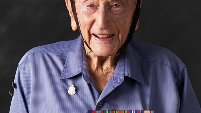Veteran Ross Foreman said wears his medals in honour of mates who died during WWII.
