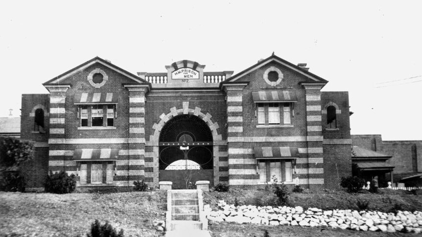 Entrance to the Boggo Road jail, Brisbane, 1936