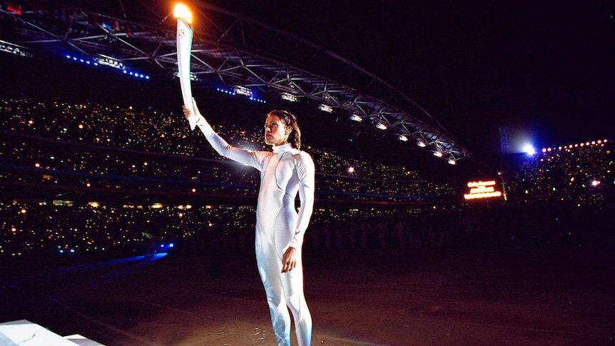 Cathy Freeman, Sydney Olympic opening ceremony