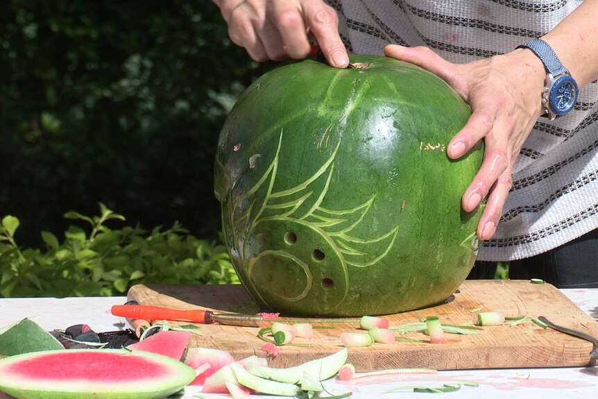 Viking Helmet - Watermelon Board