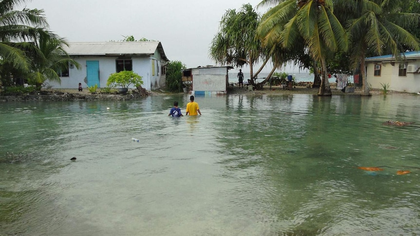 Marshall Islands flood in 2011