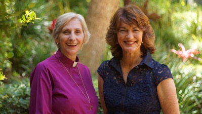 Geraldine Doogue and Kay Goldsworthy