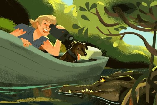 Steve Irwin Google Doodle