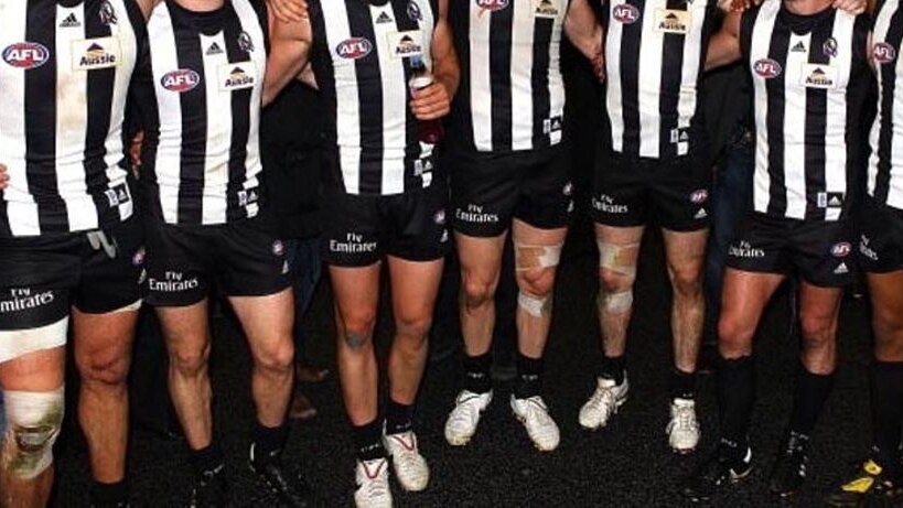 The Magpies have confirmed that two players have made statements to police.