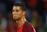 Ronaldo smirks against Iceland