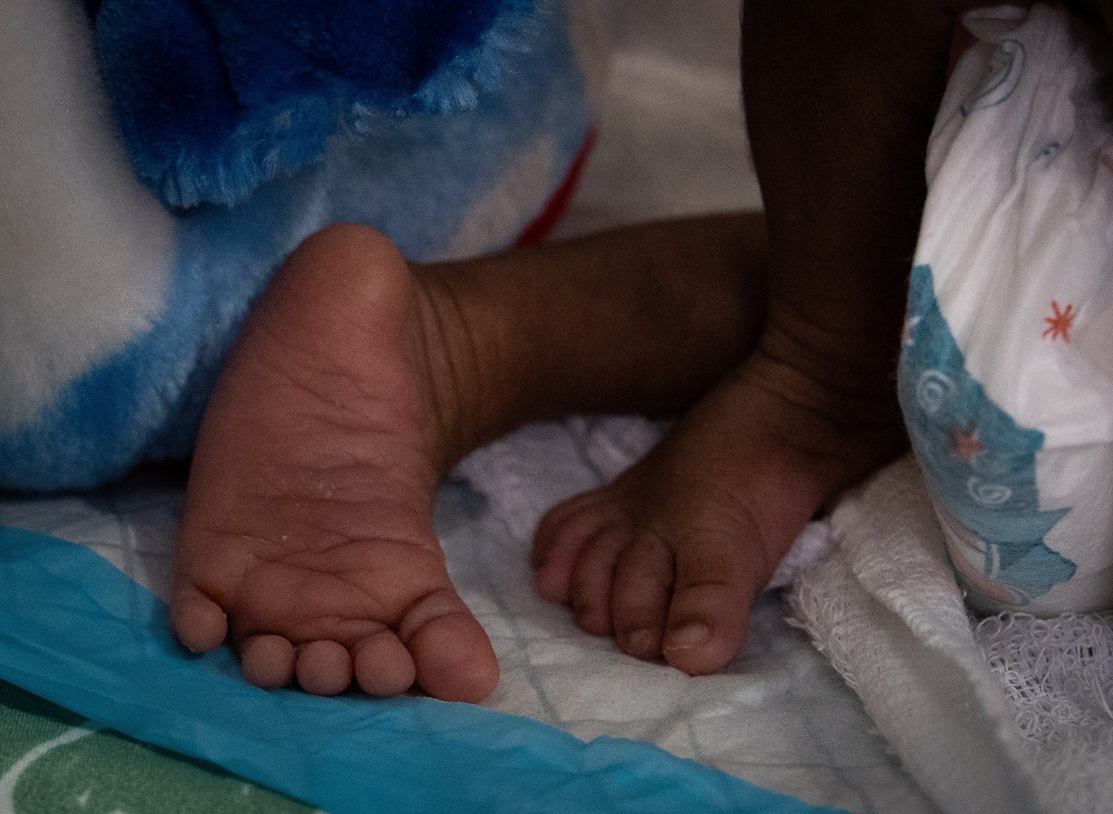 La tarifa de un bebé en una incubadora.