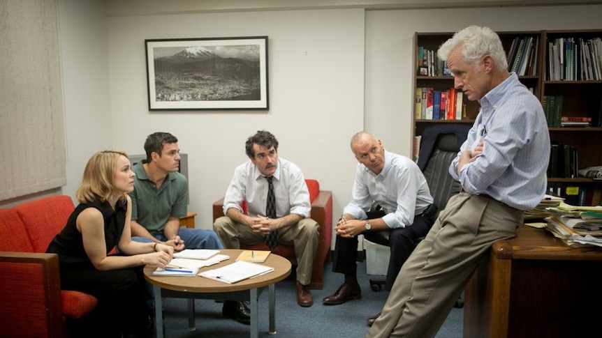 Now Showing: 'Spotlight' and 'Looking for Grace'