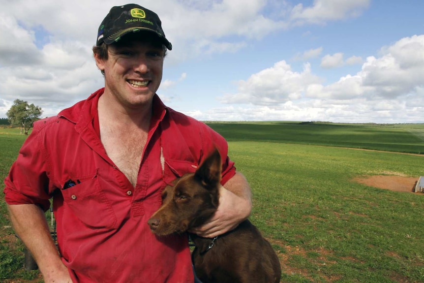 West Australian cattle and grain farmer Brad Kupsch.