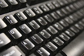 File photo: Computer keyboard
