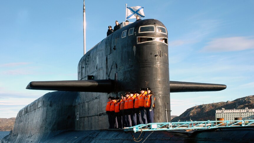 Nuclear-powered submarine Yekaterinburg
