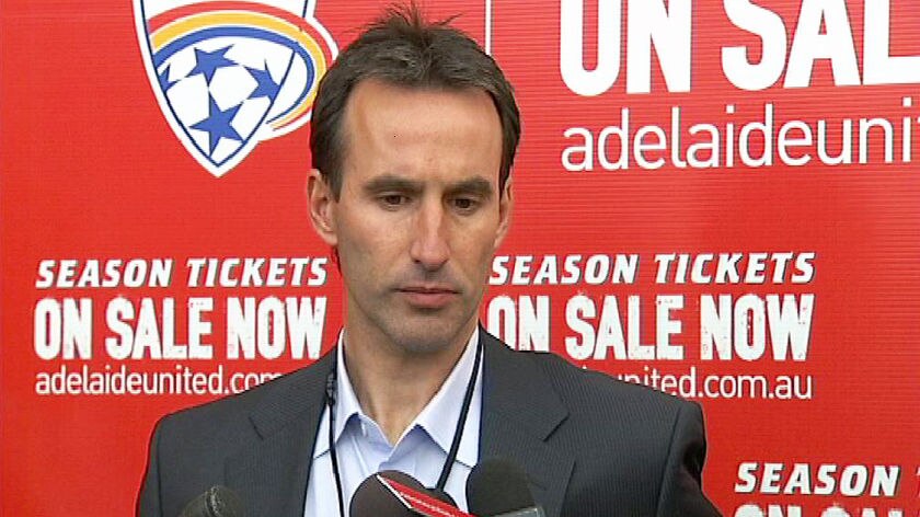 Adelaide United coach Aurelio Vidmar