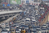 Peak hour traffic in India