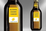 Example of cancer warning label