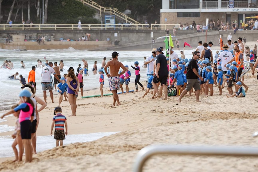 People at the beach