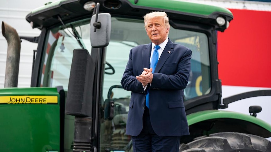 US president Donald Trump is giving record subsidies to American farmers