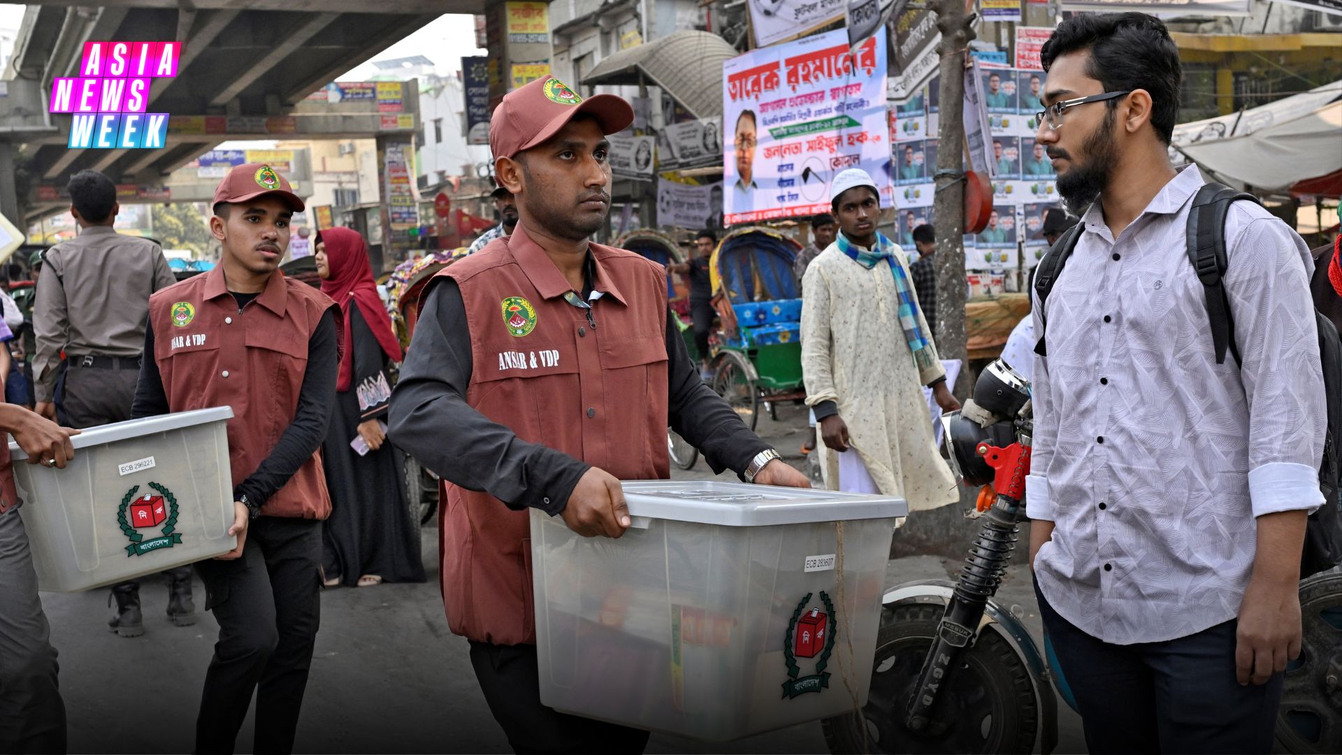 Bangladesh heads to the polls for first election since Sheikh Hasina fled the country