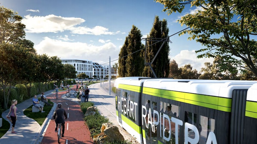 Light rail - Hobart Transport Vision