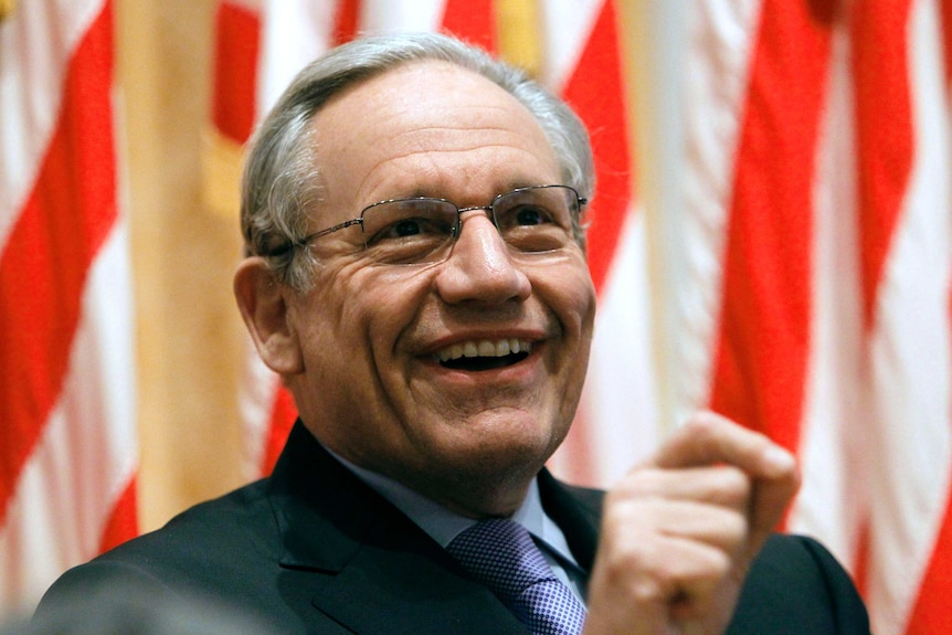 Bob Woodward, one of the Washington Post journalists whose reported on the Watergate scandal.