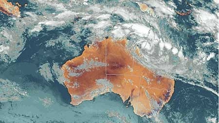 The cyclone weakened to a tropical low this afternoon.