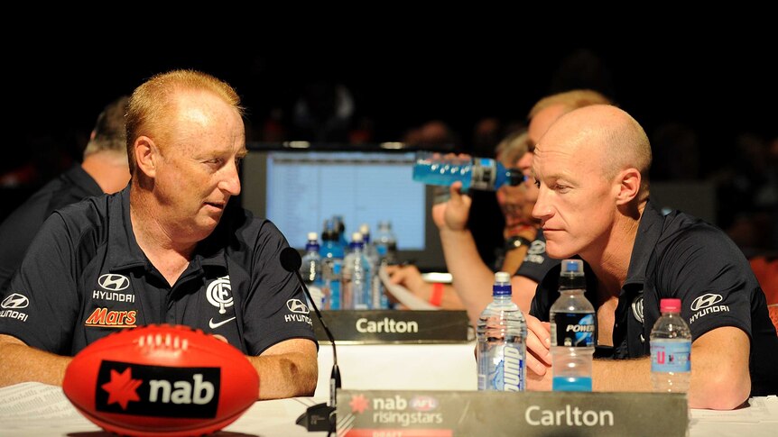 Carlton delighted with draft