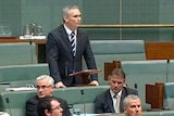 Craig Thomson speaks in the House of Representatives.