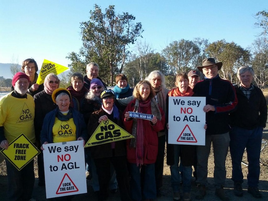 Anti-coal seam gas activists say AGL could begin test drilling at its Gloucester site as soon as next week.