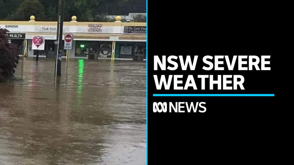Heavy rain and severe thunderstorms across New South Wales south coast ...