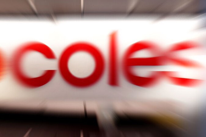 Coles supermarket logo.