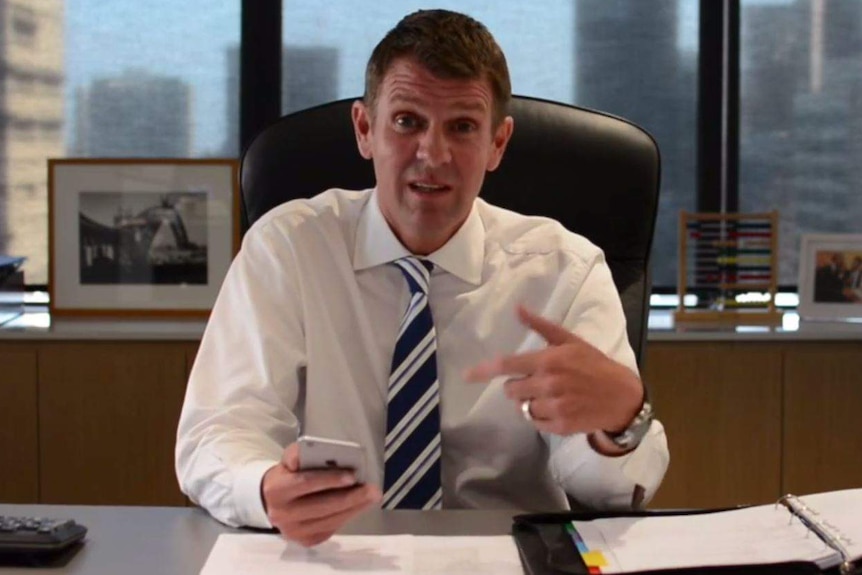 NSW Premier Mike Baird reads mean tweets