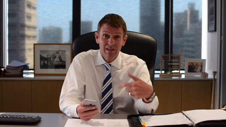 NSW Premier Mike Baird reads mean tweets