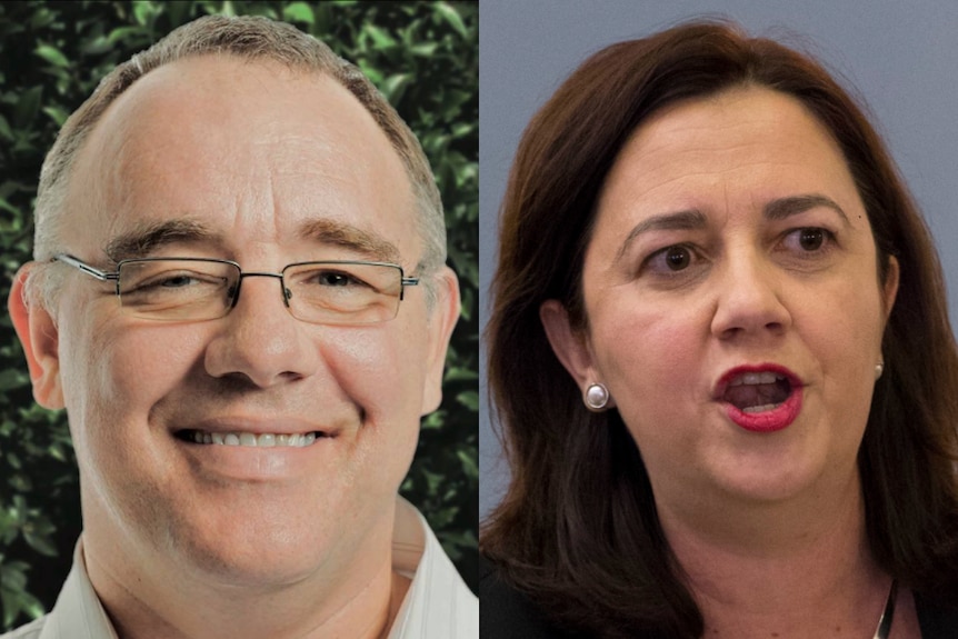 Rob Pyne and Annastacia Palaszczuk