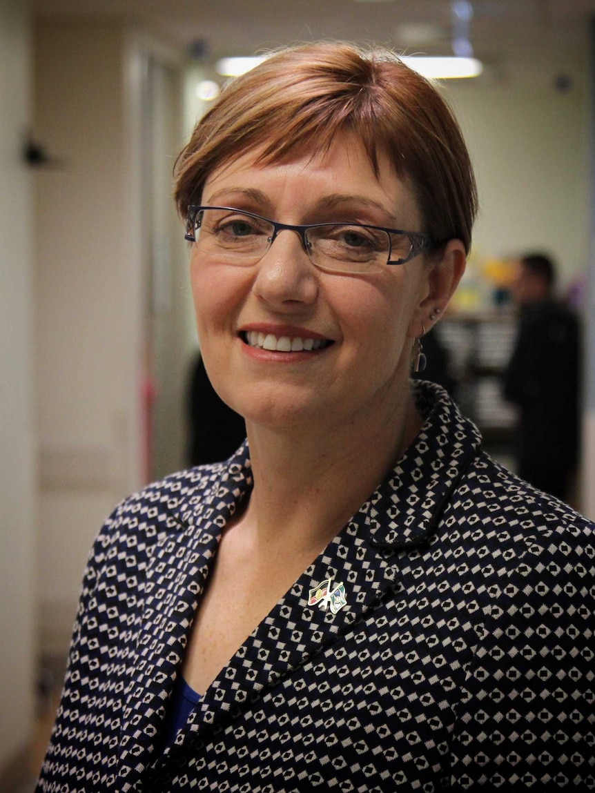 A close up shot of a smiling Rachel Stephen-Smith.