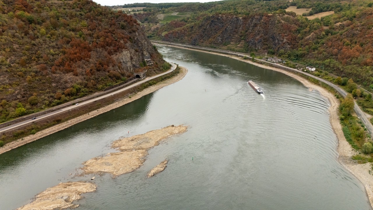 Australia 'exposed' as Europe's most important trade river dries up