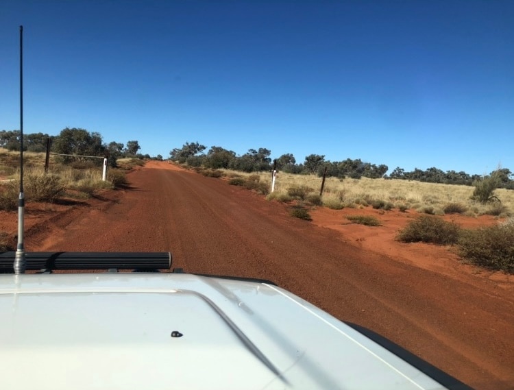 White Cliffs-Yamarna road, at the start of Cosmo Newberry Reserve