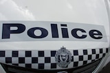 Tasmania police car bonnet