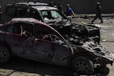 Three died in a car bombing near Kabul airport