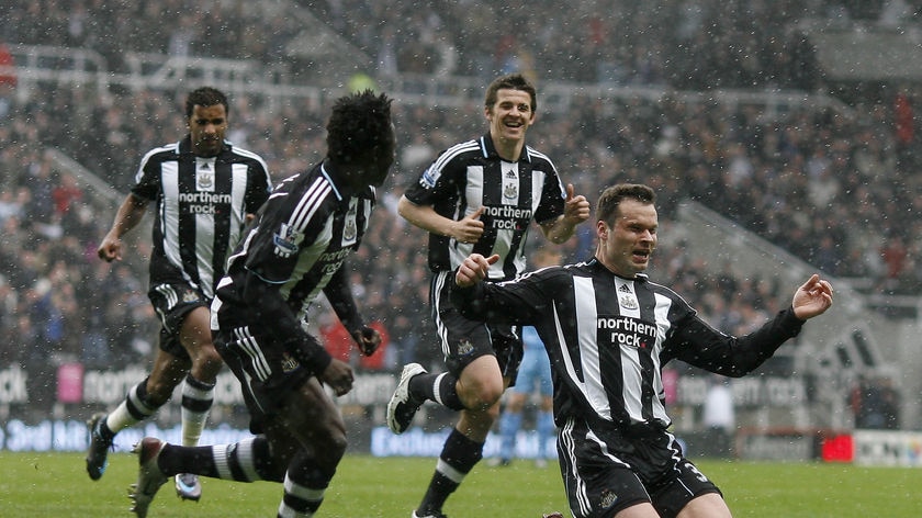 Mark Viduka... requires attention for an Achilles problem. (File photo)