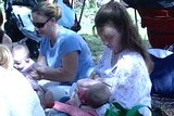 Breastfeeding women and babies.