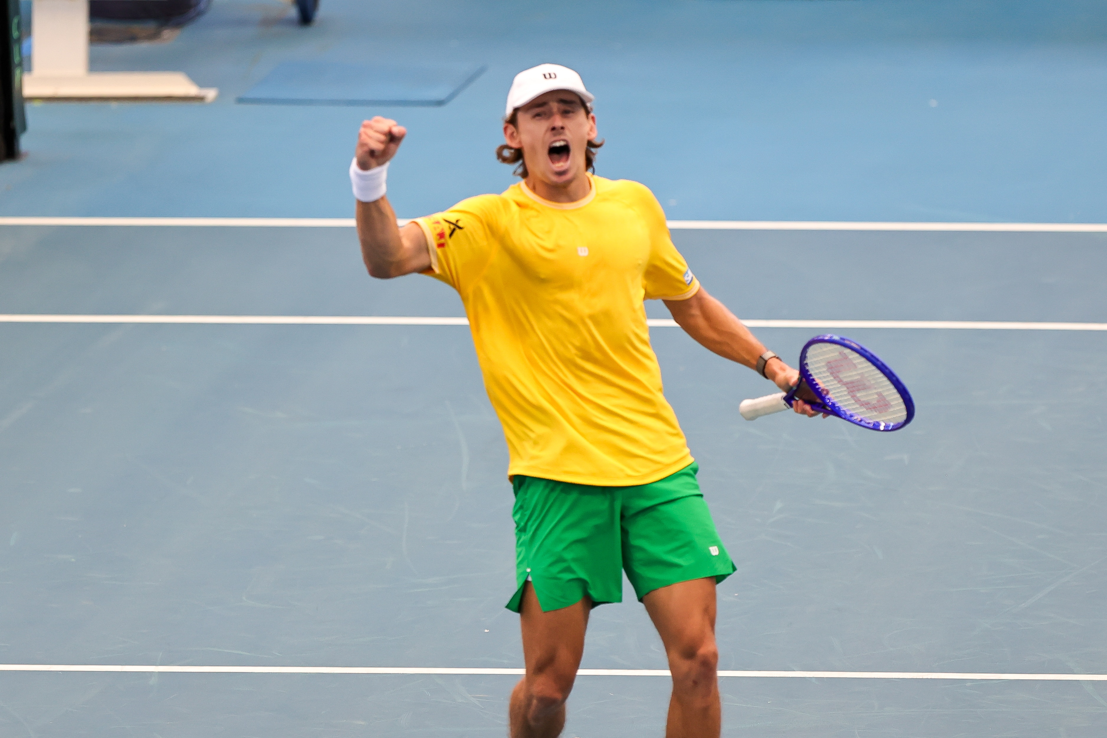 Alex de Minaur fires as Aussie pair clicks in Davis Cup triumph