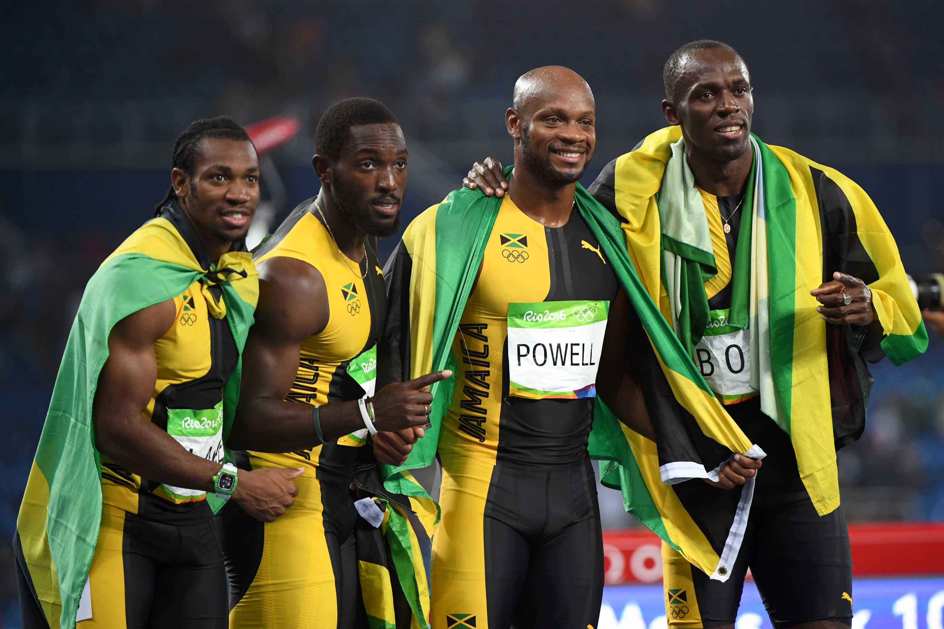Rio 2016 Bolt cements his place in history with tripletriple as Jamaica wins 4x100m relay