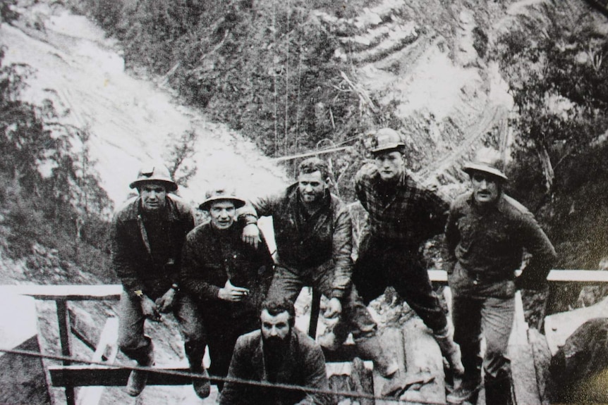 Workers on the Snowy Mountains Scheme