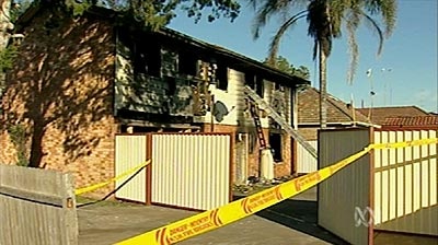 Three girls who escaped the blaze have been questioned by police (file photo).