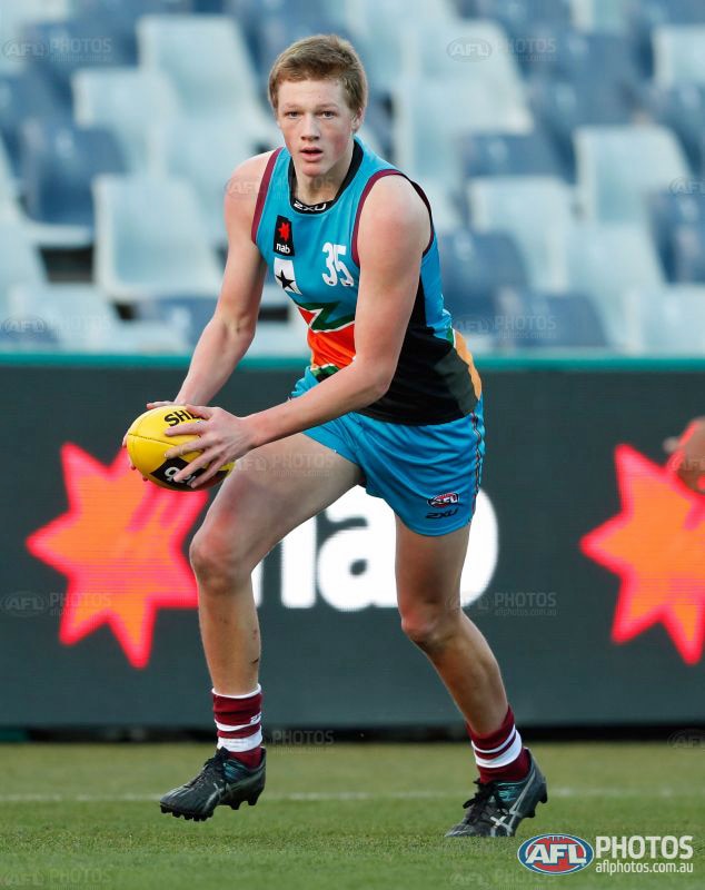 Hugh Dixon Tasmânia AFL esperançoso