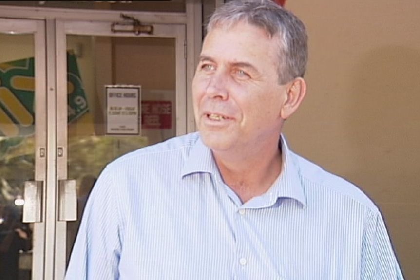 Tollner fronts the media as question mark hangs over political future